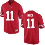 Men's Ohio State Buckeyes #11 Austin Mack Red Nike NCAA College Football Jersey Damping YDD3144WW